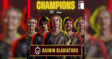 Gaimin Gladiators are The DreamLeague Season 19 Champions.